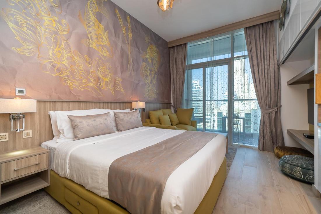Higuests - Designer Studio In Dubai Marina With Amazing Views Extérieur photo