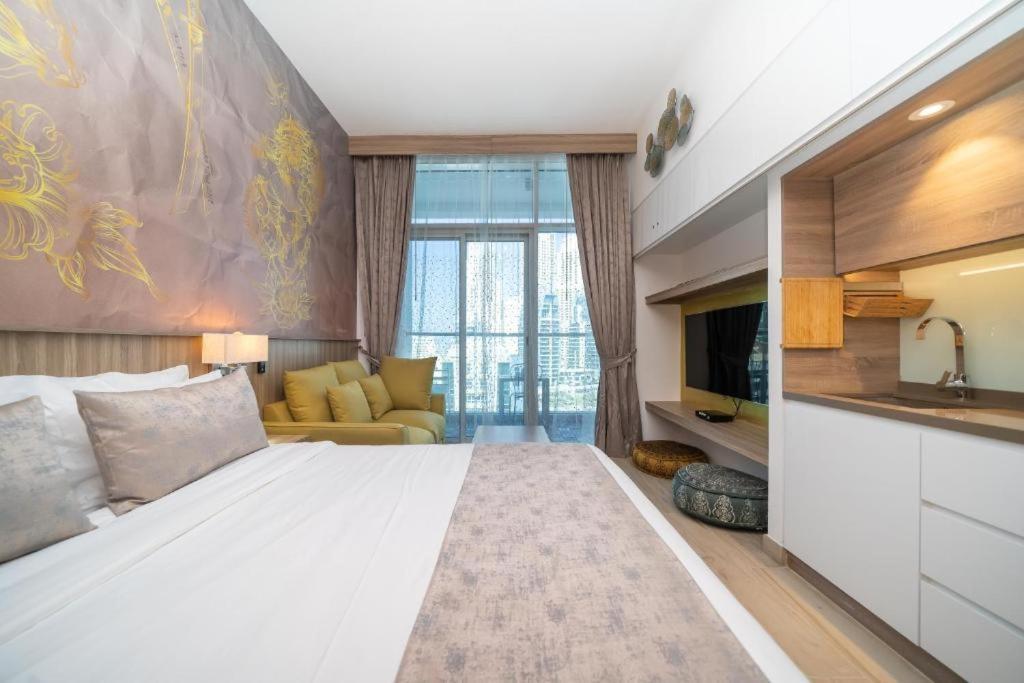 Higuests - Designer Studio In Dubai Marina With Amazing Views Extérieur photo